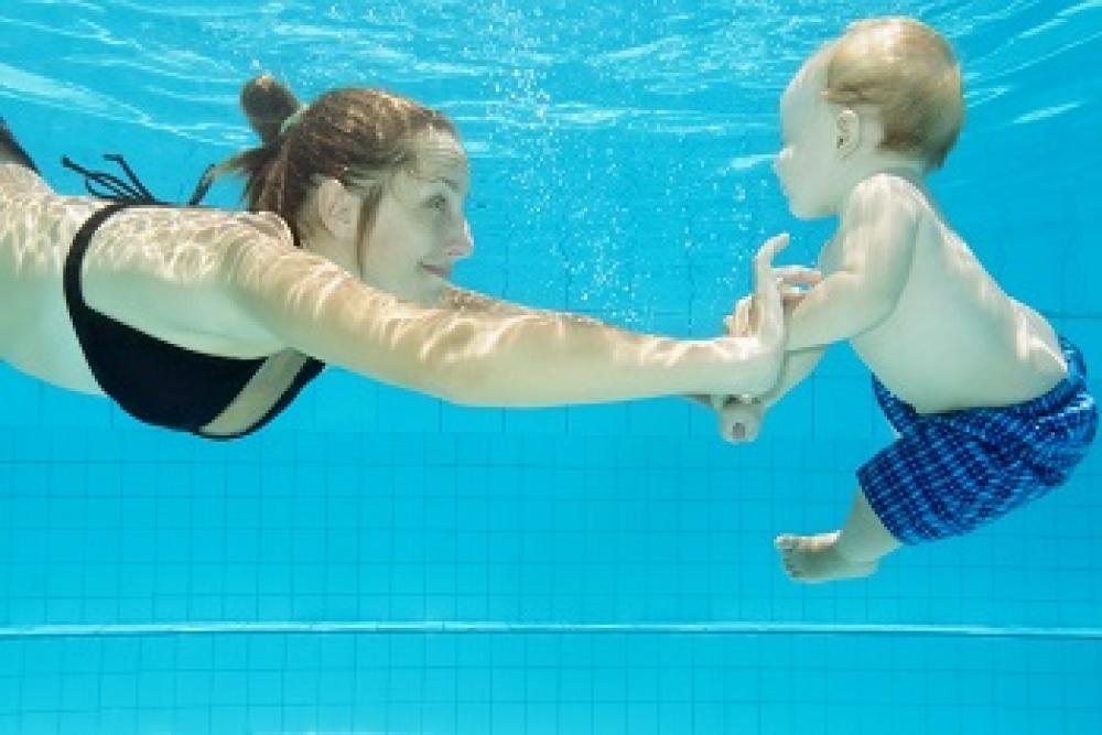 ozono bebe piscina